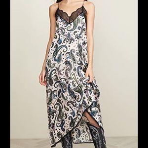 Zadig & Voltaire Risty Paisley Print Slip Dress